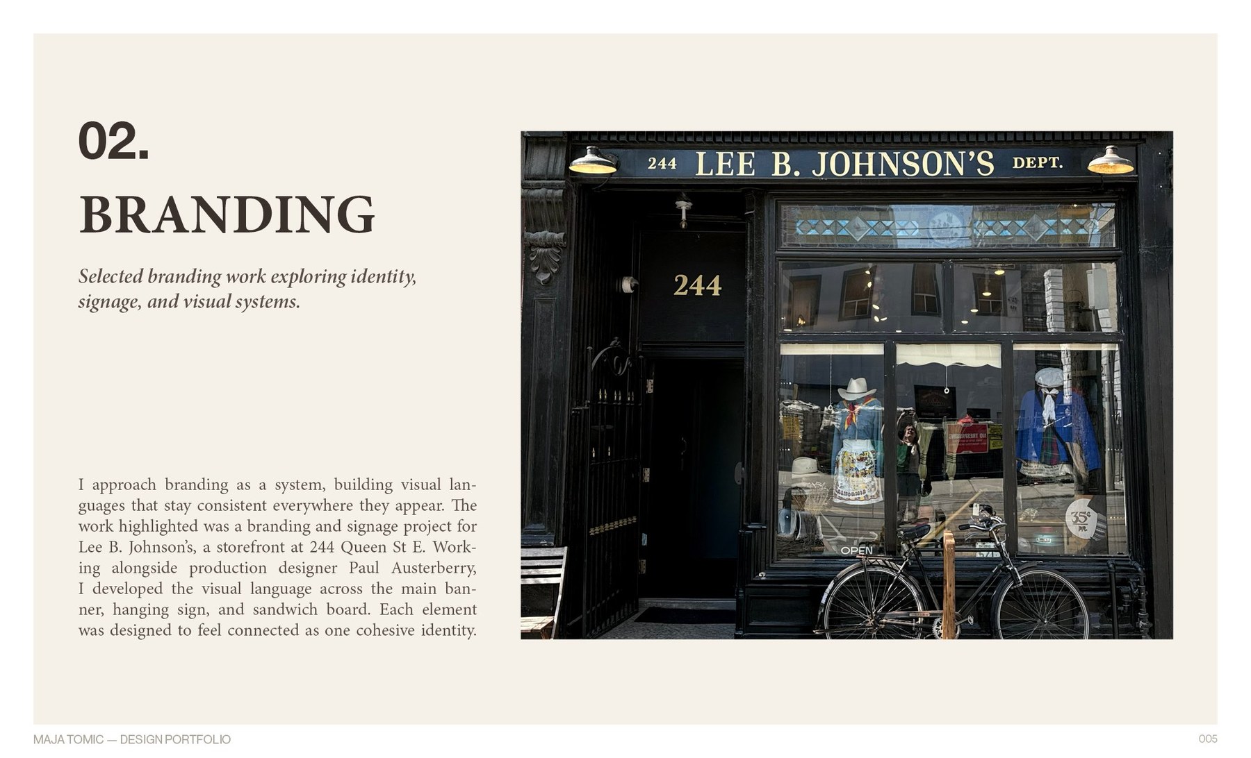 Portfolio page 5