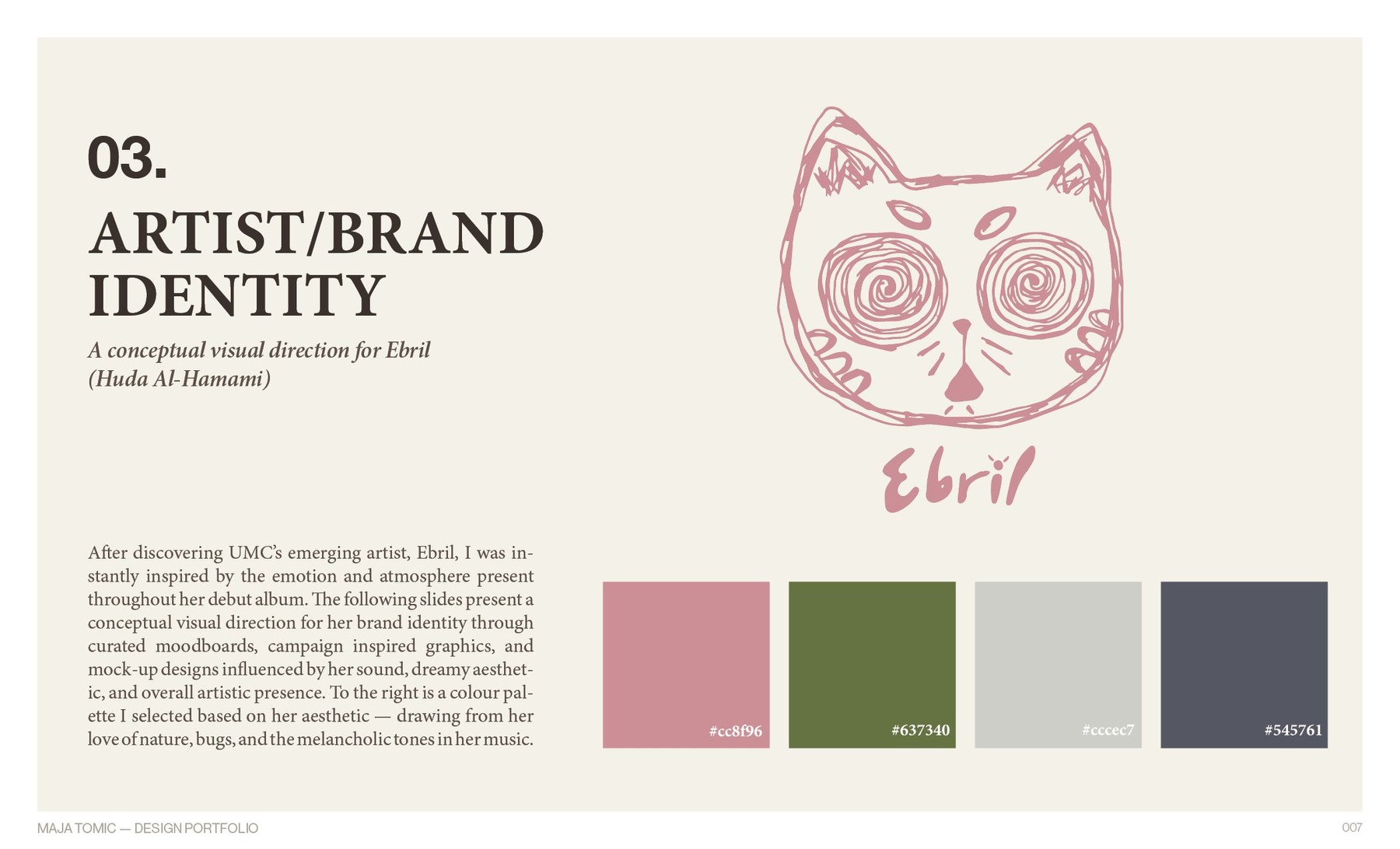 Portfolio page 7